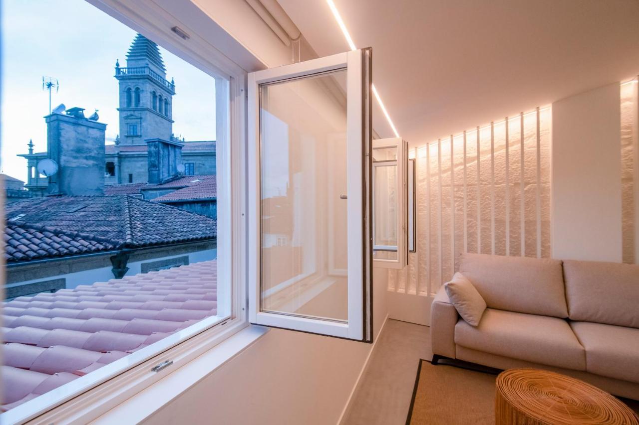 Apartamentos Atia Catedral サンティアゴ・デ・コンポステーラ エクステリア 写真