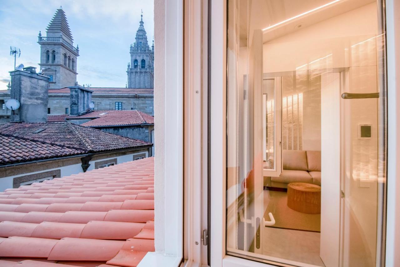 Apartamentos Atia Catedral サンティアゴ・デ・コンポステーラ エクステリア 写真