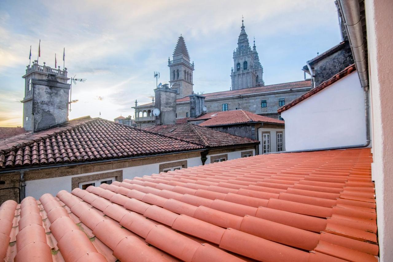 Apartamentos Atia Catedral サンティアゴ・デ・コンポステーラ エクステリア 写真